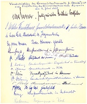 JUSTIZ NRW - RUDOLF AMELUNXEN (1888-1969) Dr.jur., deutscher Politiker der Zentrumspartei und erster Ministerpräsident von Nordrhein-Westfalen