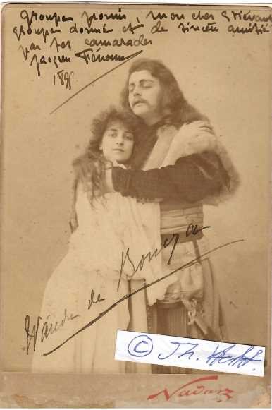 WANDA DE BONCZA (1872-1902) französische Schauspielerin / french actress / societaire de la Comedie-Francaise