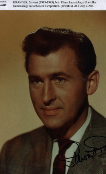 STEWART GRANGER (1913-93 U.S.A.) britischer Schauspieler / british actor