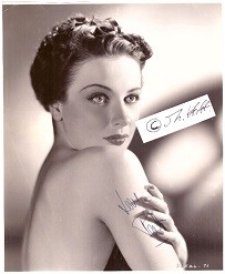 PATRICIA MORISON (1915-2018) US-amerikanische Schauspielerin mit Mezzosopran-Stimme, Cole Porter gab ihr die weibliche Hauptrolle in seiner neuen Show KISS ME KATE