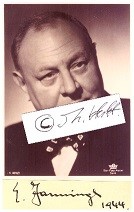 EMIL JANNINGS (1886-1950) 1927 ERSTER OSCAR-GEWINNER / german actor, first Oscar Winner