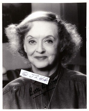 BETTE DAVIS (1908-89) US-amerikanische Filmdiva in über 100 Filmen, Oscar's 1935 und '38