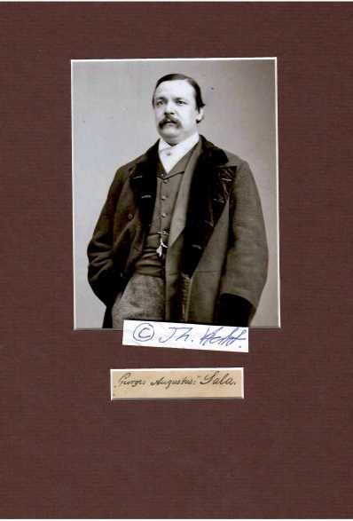 GEORGE AUGUSTUS HENRY SALA (1828-95) britischer Journalist / english journalist, in 1856 Charles Dickens send him special correspondent to Russia, contributor to the Daily Telegraph