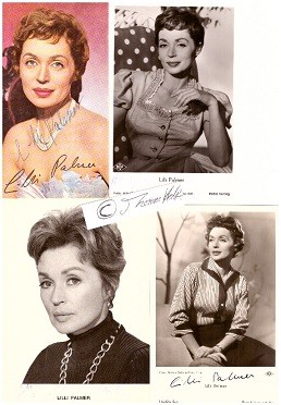 LILLI PALMER (1914-86) deutsche Schauspielerin und Autorin / german actress and writer