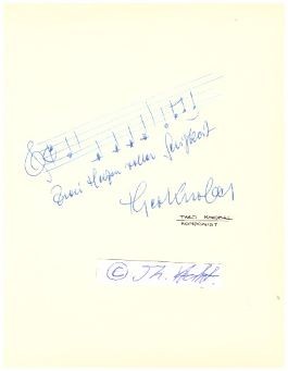 THEO KNOBEL (1906-82) deutscher Komponist / german composer