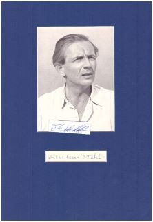 HERMANN STAHL (1908-98) deutscher Schriftsteller und Maler, Mitgründer der Darmstädter Dichterakademie