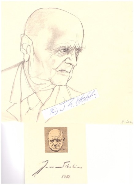 JEAN SIBELIUS (Johan Julius Christian Sibelius, 1865-1957, auch genannt Janne Sibelius) finnischer Komponist / finish composer)