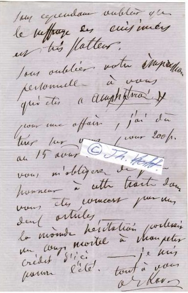 ALPHONSE KARR (1808-90) französischer Journalist, Schriftsteller und Satiriker; Begründer der Blumenriviera. Ihm zu Ehren wurden postum zwei Pflanzen nach ihm benannt: der Zimmerbambus „Bambus multiplex Alphonse Karr“ und eine Birne.