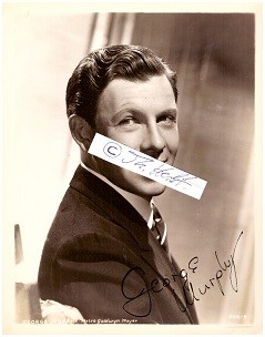 GEORGE MURPHY (1903-92) US-amerikanischer Schauspieler / American dancer, actor, and politician (US-Senator), president of the Screen Actors Guild, honorary Oscar in 1951